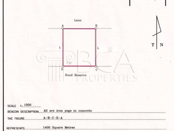 Residential Plot for Sale in Chisamba