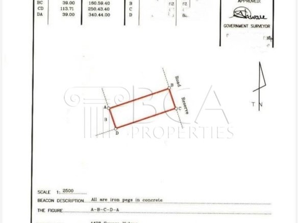 1 Acre Commercial Land on 70/70 Road